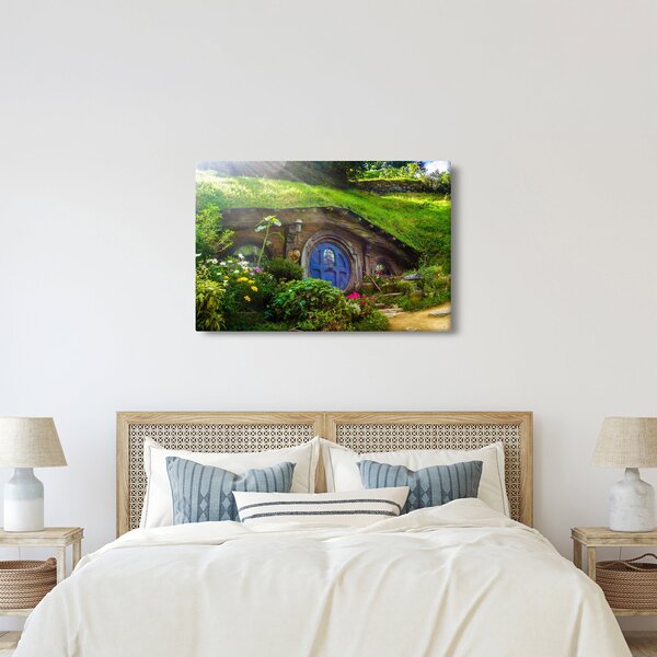 Kép - Hobbitfalva (90x60 cm)