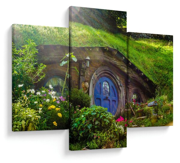 Kép - Hobbitfalva (90x60 cm)