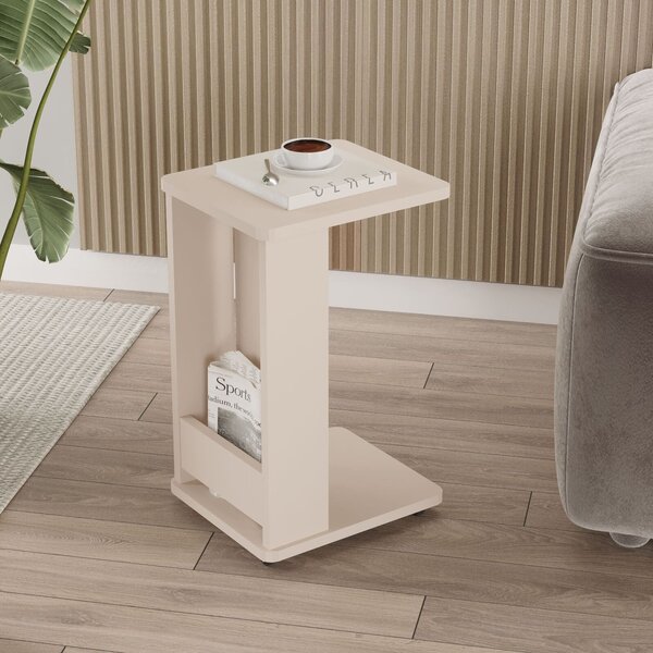 Hanah Home lerakóasztal, homok színű, MIN1-CO