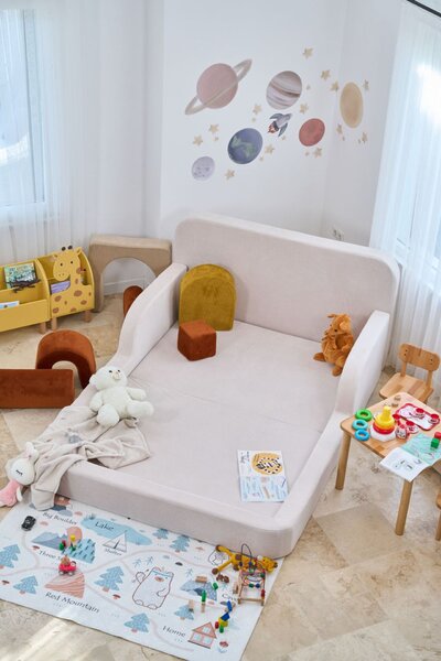 Atelier Del Sofa Gyerekágy Krém Funbed Double 115 - Krém