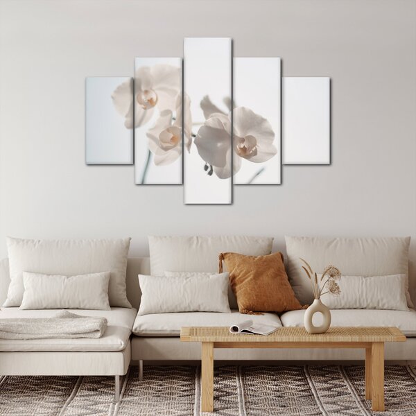 Fehér orchidea képe (150x105 cm)