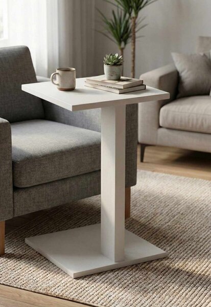 Hanah Home Side Table White Artmtkcsdtble - White