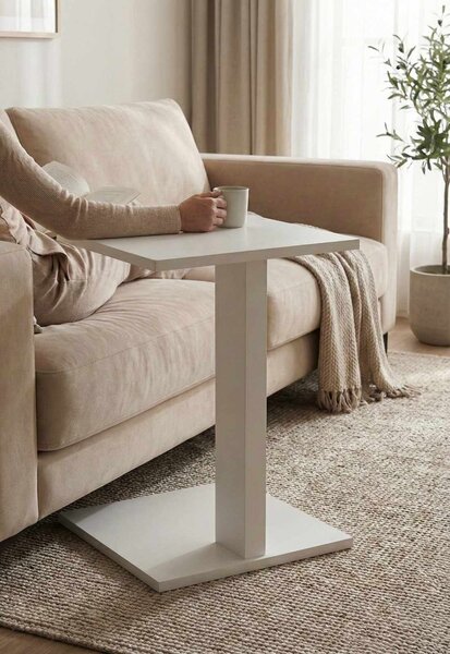 Hanah Home Side Table White Artmtkcsdtble - White