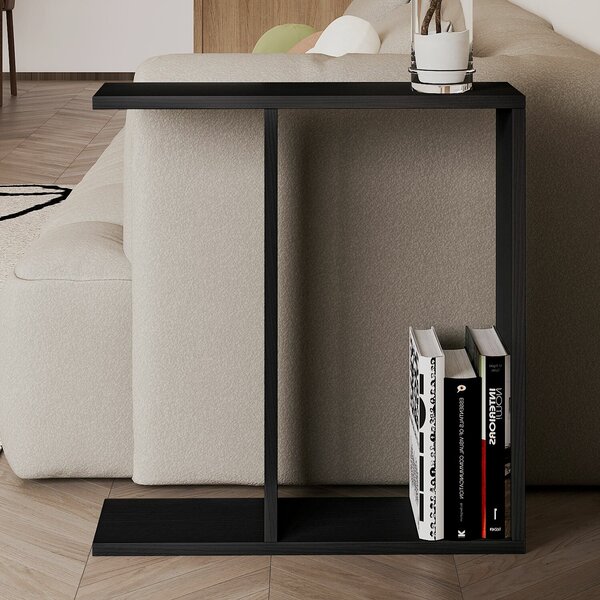 Hanah Home Side Table Black Lotus - Black