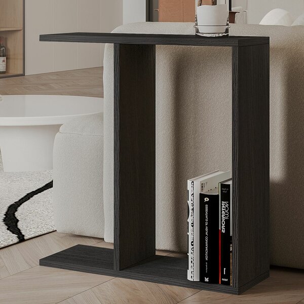 Hanah Home Side Table Black Lotus - Black