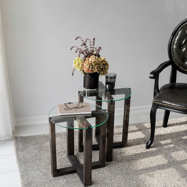 Hanah Home lerakóasztal Antracit Amalfi - Antracit