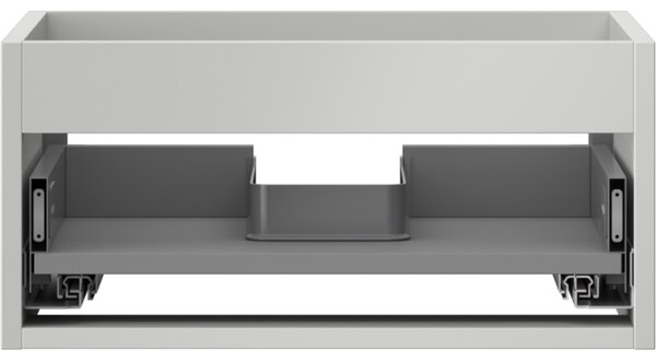 Mexen Box-A, fali szekrény 50 cm, 1 fiók, matt szürke, 91AX0-0500-235-1-62