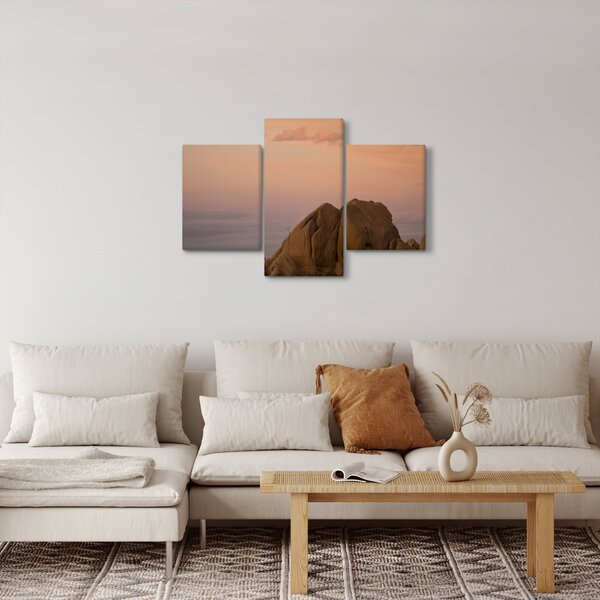 Naplemente a sziklákban (90x60 cm)