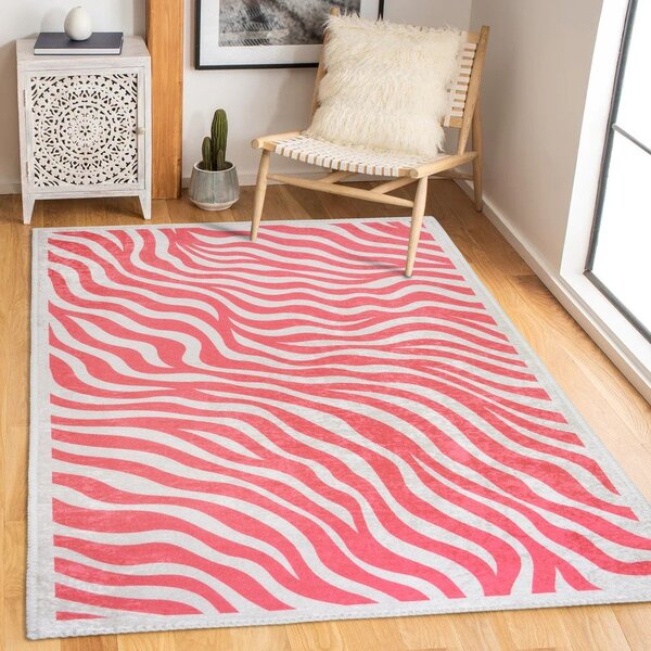 Rózsaszín mosható szőnyeg 60x100 cm Red Zebra – Vitaus