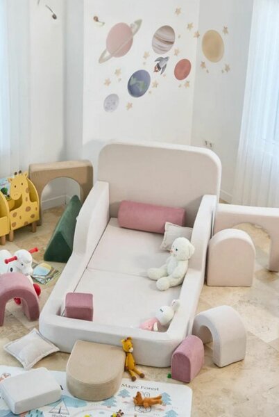 Atelier Del Sofa Gyerekágy Krém Funbed Egyszemélyes - Krém
