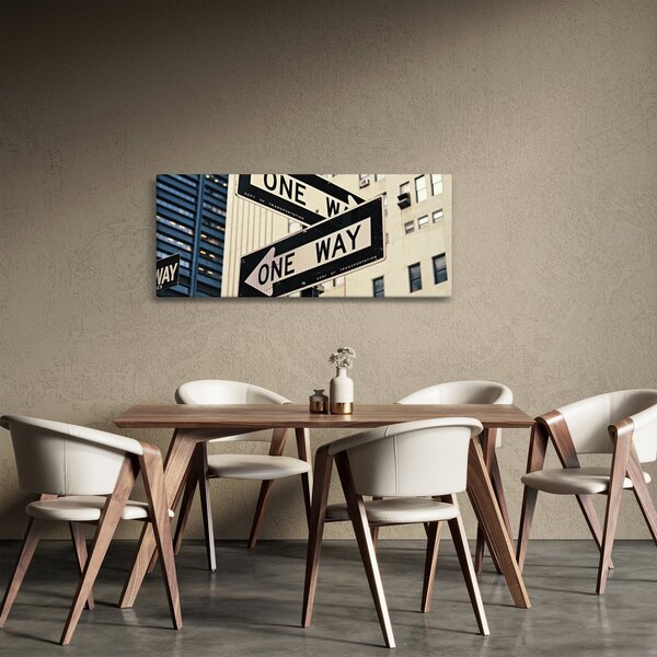 Kép - New York ONE WAY (120x50 cm)