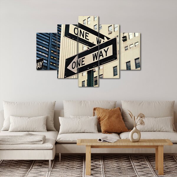 Kép - New York ONE WAY (150x105 cm)