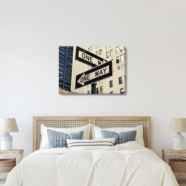 Kép - New York ONE WAY (70x50 cm)