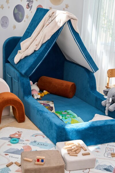 Atelier Del Sofa Kid's Bed Indigo Funbed Single - Indigo