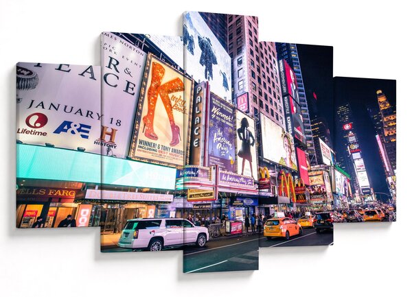 Kép - New York Theater District (150x105 cm)