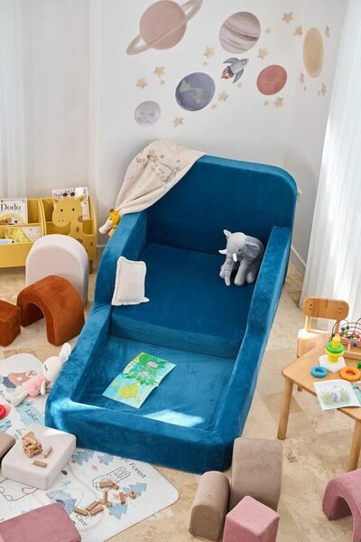 Atelier Del Sofa Kid's Bed Indigo Funbed Single - Indigo