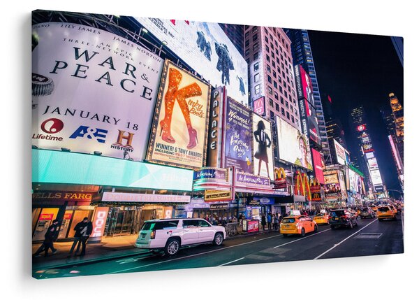 Kép - New York Theater District (90x60 cm)