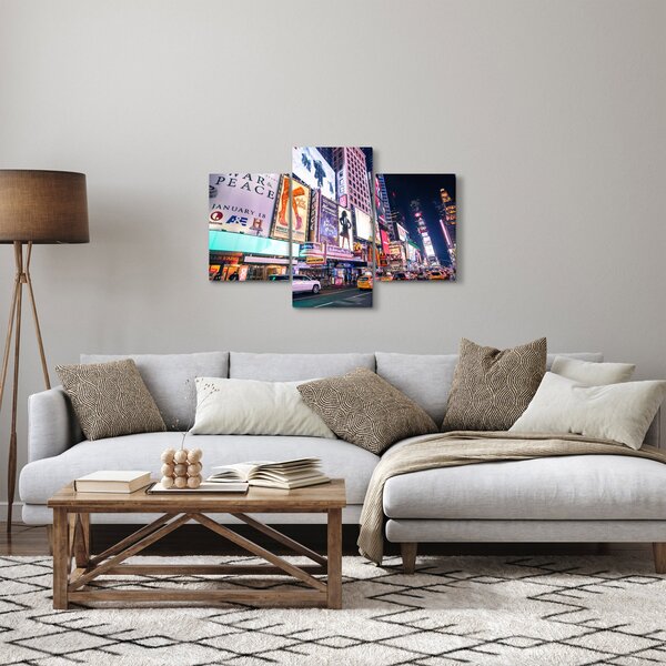 Kép - New York Theater District (90x60 cm)