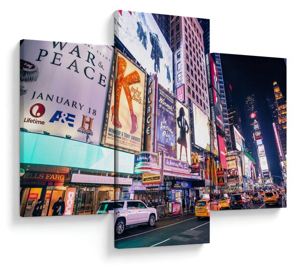 Kép - New York Theater District (90x60 cm)