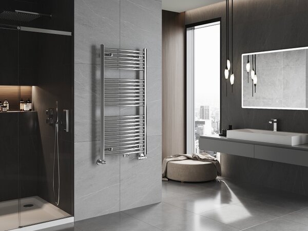 Mexen Ares, fűtőelem 1200x600 mm, 490 W, króm, W102-1200-600-00-01