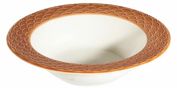 Hermia Étkészlet (24 darabos) WhiteOrange Orila Costa 24 Ytkm