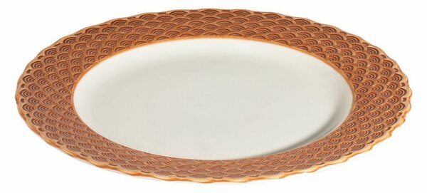 Hermia Étkészlet (24 darabos) WhiteOrange Orila Costa 24 Ytkm