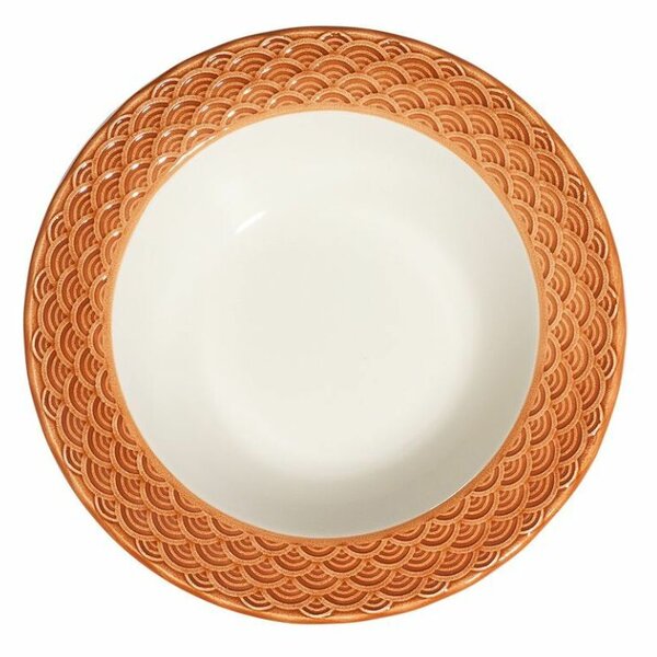 Hermia Étkészlet (24 darabos) WhiteOrange Orila Costa 24 Ytkm