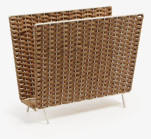 Műrattan újságtartó állvány Shibori – Kave Home