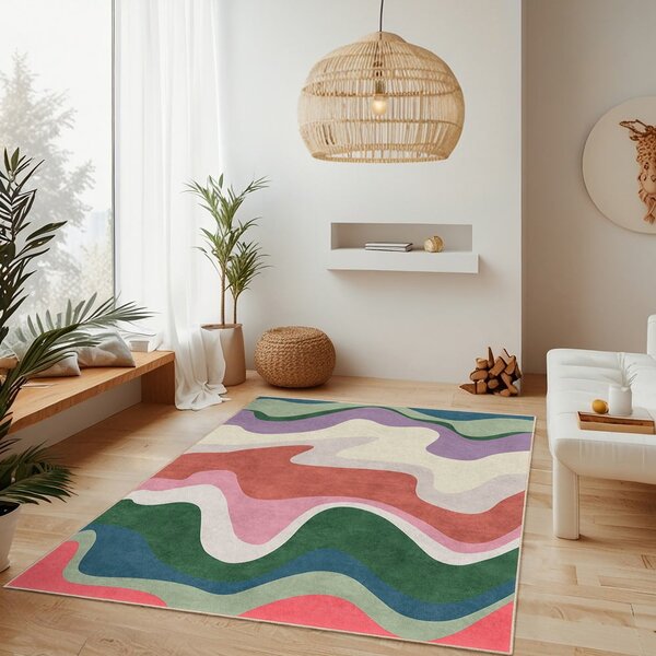 Mosható szőnyeg 160x230 cm Squiggly Breeze – Mila Home
