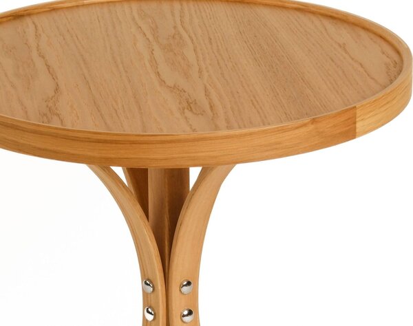 Hanah Home Side Table Oak Hilton 60 - Oak v2
