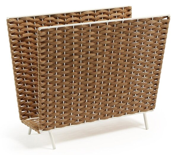 Műrattan újságtartó állvány Shibori – Kave Home