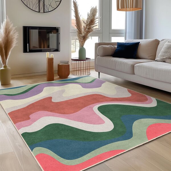 Mosható szőnyeg 160x230 cm Squiggly Breeze – Mila Home