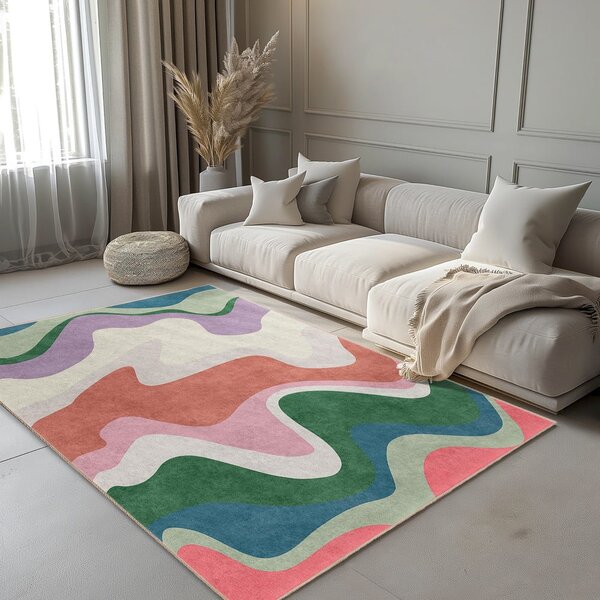 Mosható szőnyeg 160x230 cm Squiggly Breeze – Mila Home