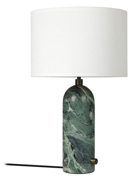 Asztali lámpa GUBI, Gravity Small, dimmable, Zöld, Nappali, Kő, Dizájn