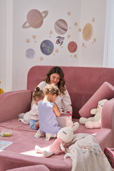 Atelier Del Sofa Gyerekágy Rózsaszín Funbed Egyszemélyes - Rózsaszín