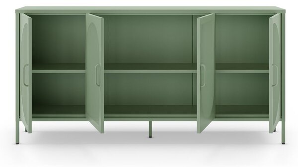 Mentazöld komód 160x90 cm Tayra – Marckeric