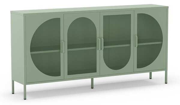 Mentazöld komód 160x90 cm Tayra – Marckeric