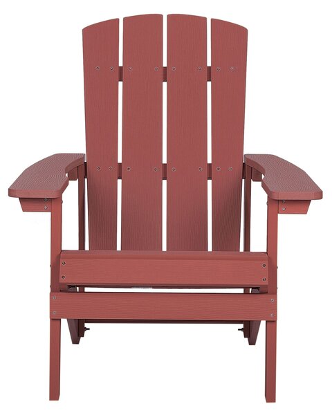 Kerti szék ADIRONDACK Piros