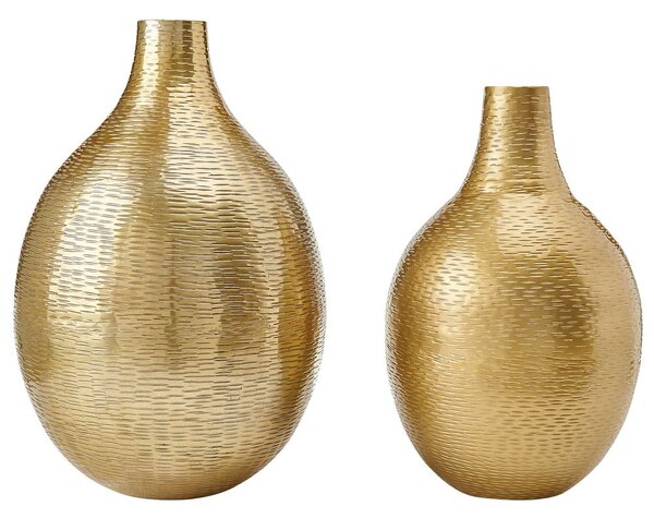 Virágtartó váza MOHENJO Fém 32/35 cm Arany