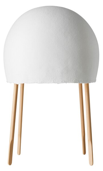 Asztali lámpa Foscarini, Kurage, Fehér, Nappali, Fa, Dizájn