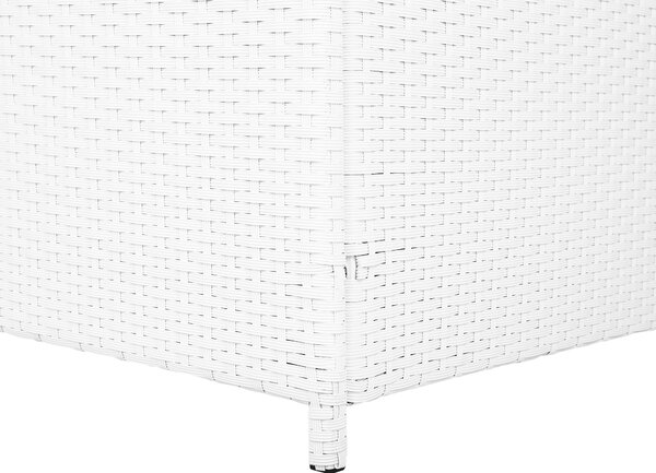 Párnatartó láda MODENA 158 cm 63 cm Fehér