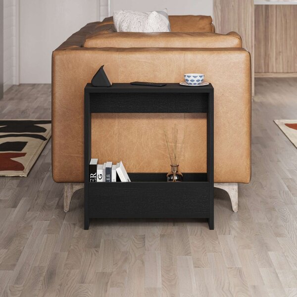 Hanah Home Simpi lerakóasztal, fekete fa