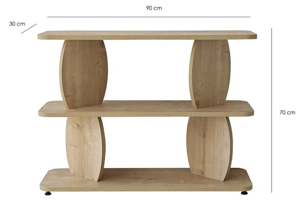 Hanah Home Sapphire Oak Armonia Lerakóasztal - Sapphire Oak