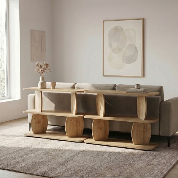 Hanah Home Sapphire Oak Armonia Lerakóasztal - Sapphire Oak