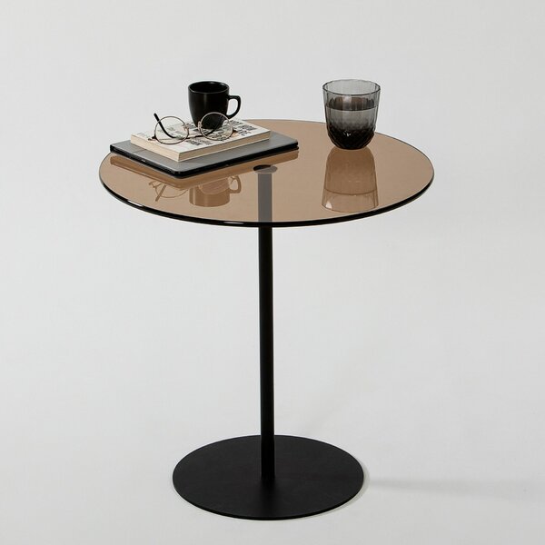 Hanah Home Side Table Black Bronze Chill-Out - Black, Bronze