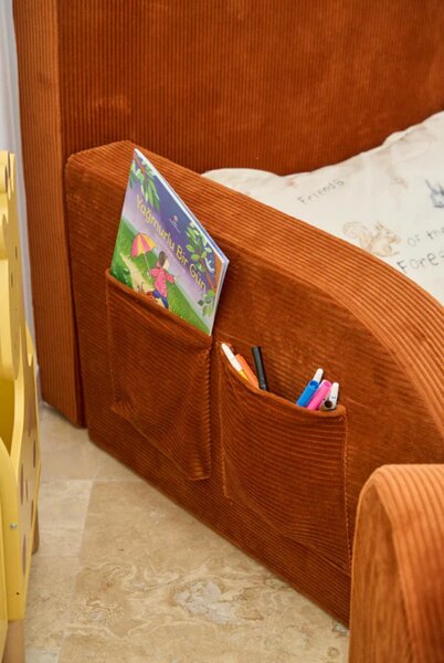 Atelier Del Sofa Gyerekágy Téglapiros Funbed Dupla 115 - Téglapiros