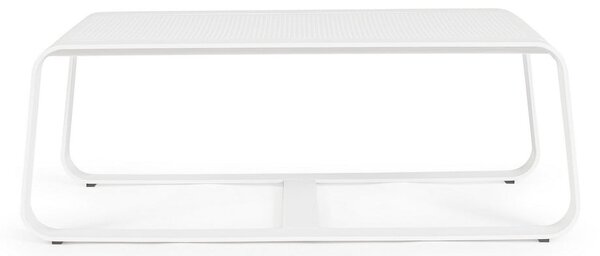 Alumínium kerti dohányzóasztal 62x105 cm Merrigan – Bizzotto