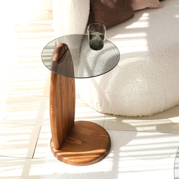 Hanah Home Lerakóasztal Chesnut Fume Surf - Chesnut, Fume
