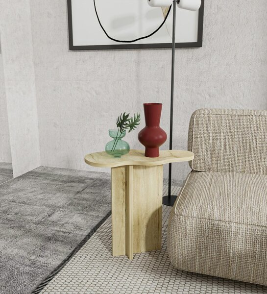 Hanah Home Side Table Sapphire Oak Messina