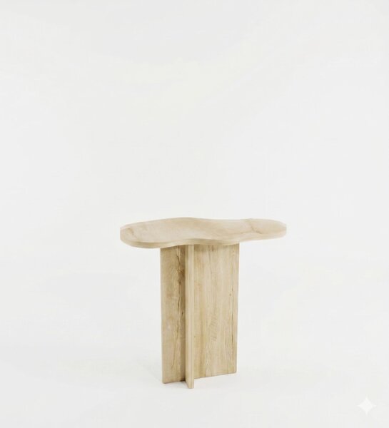 Hanah Home Side Table Sapphire Oak Messina